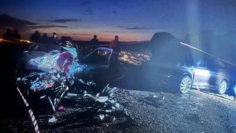 Aksaray’da 2 otomobil çarpıştı: 1 ölü, 5 yaralı
