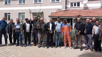 Ağlasun'da zeytin fidanı dağıtıldı