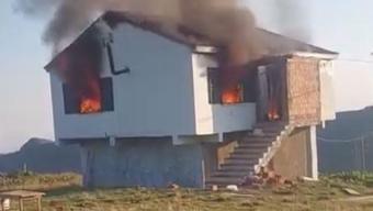 Trabzon’da yayla evinde yangın: 3 ölü