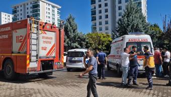 Diyarbakır'da 10 katlı binada yangın; 4'ü çocuk, 6 kişi dumandan etkilendi