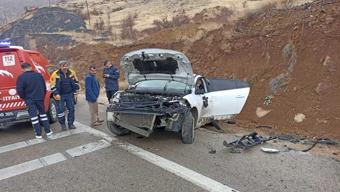 Malatya'da otomobil, şarampole devrildi: 6 yaralı