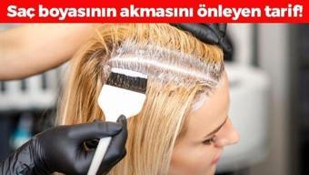 Ayda 1 kuaföre gitme derdine son: Saç rengini sabitliyor, her evde olan 3 malzeme ile hazırlanıyor! Saç boyasının akmasını engelleyen kuaför sırrı