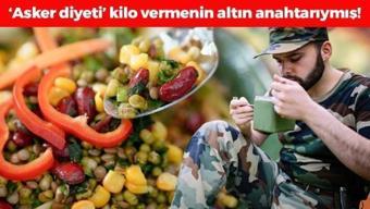 Asker diyeti olarak da biliniyor! Meğer en hızlı zayıflatan diyet buymuş: Cayır cayır kilo verdirip bel basen ve direnç yağlarını mum gibi eritiyor!