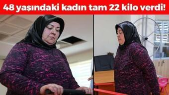 48 yaşındaki kadın tam 22 kilo verdi! 132'den 110'a düştü: Yağları cayır cayır eritiyor, meğer mum gibi erimenin sırrı buymuş!