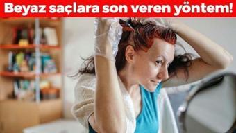 Kuaföre gitme derdine son! Beyaz saçları kendi rengine döndürüyor, saç boyasına para vermeden dipleri anında eşitliyor!