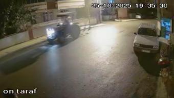 Çaldığı pullukla tarla sürerken yakalandı