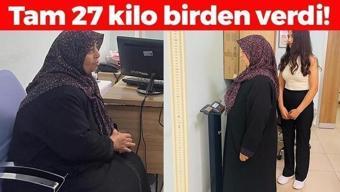 60 yaşındaki kadın tam 27 kilo verdi! 116 kilodan 89'a düştü: Mum gibi erimenin sırrı meğer gözümüzün önündeymiş