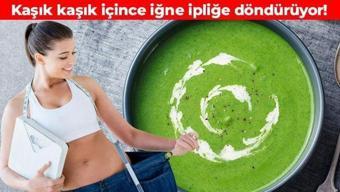 Bir hafta boyunca tüketin! Çorbasını yapıp içen manken gibi oluyor: Tartılmaktan korkmayacaksınız