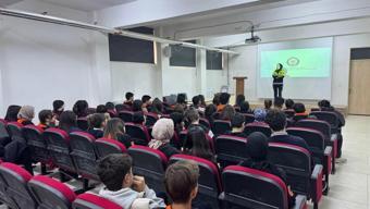 Çay'da öğrencilere trafik eğitimi