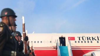 Cumhurbaşkanı Erdoğan Azerbaycan'ın başkenti Bakü'de