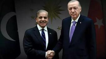 Cumhurbaşkanı Erdoğan, Bakü'de Pakistan Başbakanı Şerif'i kabul etti