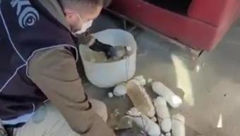 Otomobilin yakıt deposunda 16 kilo metamfetamin ele geçirildi; 2 gözaltı