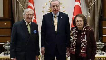 Cumhurbaşkanı Erdoğan, iş insanları Rahmi Koç ve Arsel'i kabul etti