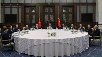 Cumhurbaşkanı Erdoğan yasama, yürütme ve yargı organlarının temsilcileri ile görüştü