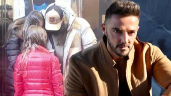 Gergin anlar! Kızlarıyla görüntülenen Gökhan Özen'den sert çıkış