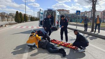 Minibüsün çarpması ile 32 metre ileri fırlayan yaya öldü
