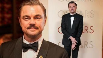 Leonardo DiCaprio Oscar gecesine damga vurdu! Yeni imajı olay oldu