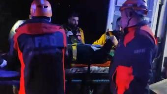 Elazığ’da otomobil şarampole yuvarlandı: 5 yaralı