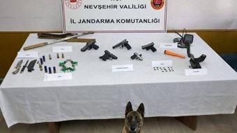 Nevşehir’de silah ticareti ve tarihi eser kaçakçılığına 4 gözaltı