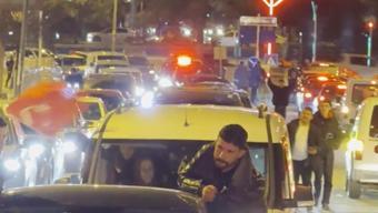 Milli takımın başarısı Erzurum’da coşkuyla kutlandı