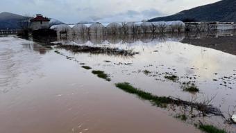 Antalya'da sağanak; dereler taştı, tarım alanlarını su altında kaldı