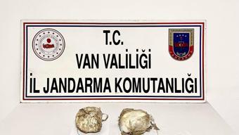 Araziye gizlenmiş 4 kilo 270 gram afyon sakızı ele geçirildi