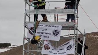 Üniversite öğrencileri afet oyunları için sahaya çıkacak