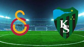 Galatasaray - Kocaelispor maçının 11'leri belli oldu