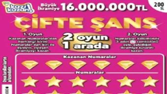 Çifte şans ile 2 oyun bir arada! 16 milyon TL kazandırıyor