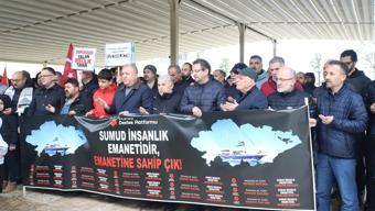 Zonguldak’ta Sumud Filosu’na saldırıya tepki