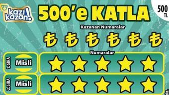 500'e KATLA ile 40 milyon TL kazanma şansı