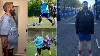 Futbol hayatını kurtardı, tam 89 kilo verdi! 197 kilodan 108'e kadar düştü, sırrı çok basit...