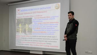Kula'da orman yangınlarına karşı bilgilendirme eğitimi