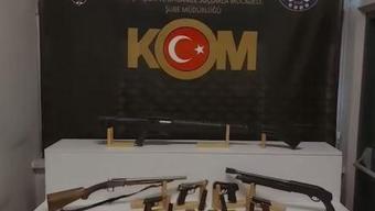 Kayseri'de silah ticaretine 2 gözaltı