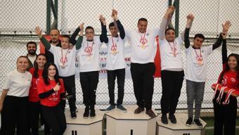 Malatya’da özel sporcular sahada iz bıraktı