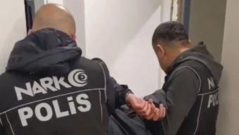 Kırmızı bültenle aranan uyuşturucu baronu Mersin'de yakalandı