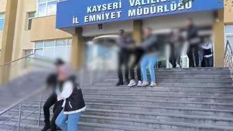 Kayseri’de uyuşturucu operasyonunda 6 kişi tutuklandı