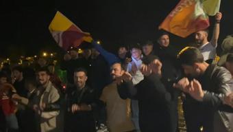 Kars’ta Galatasaray coşkusu sokaklara taştı