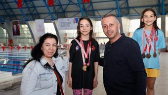 Gençlik Haftası’nda olimpik yüzme heyecanı