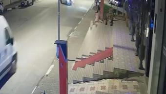 Tokat’ta 2 otomobilin çarpıştığı kaza kamerada