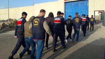 Faili meçhul hırsızlık olaylarına 5 tutuklama