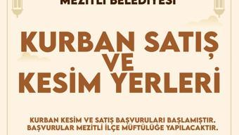 Mezitli Belediyesi’nden Kurban Bayramı düzenlemesi