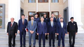 Vali Aktaş'tan Kaymakam Yosunkaya'ya ziyaret