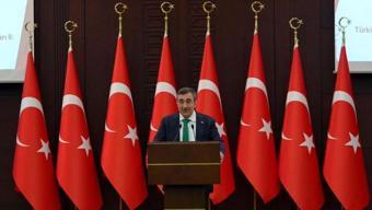 Cumhurbaşkanı Yardımcısı Cevdet Yılmaz, 'Yaşlı Bakım Modelleri Çalıştayı'na katıldı