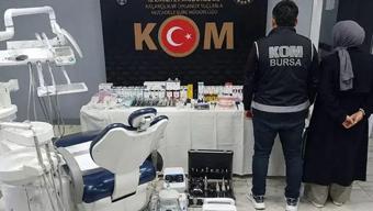 Bursa'da sahte diş hekimi skandalı! Karı koca baskınla gözaltına alındı