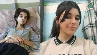 İnce bağırsak ameliyatı sonrası 30 kiloya düştü! 17 yaşındaki Ünzile yaşam mücadelesi veriyor