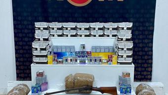 Kars'ta eş zamanlı kaçakçılık operasyonu; 5 gözaltı