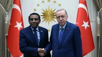 Cumhurbaşkanı Erdoğan, Sudan Başbakanı İdris'i kabul etti