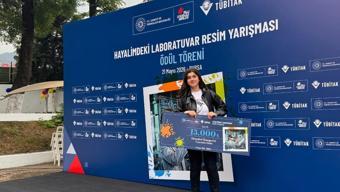 Van'lı öğrenci TÜBİTAK resim yarışmasında Türkiye 3'üncüsü oldu