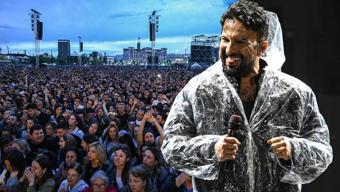 Ankara'da Tarkan rüzgarı! Yağmura rağmen akın ettiler